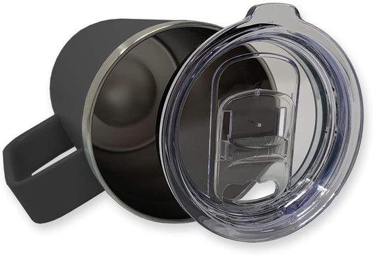 15oz Vacuum Insulated Coffee Mug, Military Helicopter 1, Personalized Engraving Included