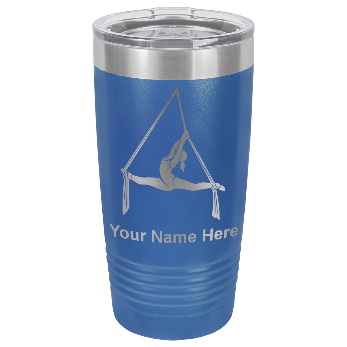 20oz Vacuum Insulated Tumbler Mug, Aerial Silks, Personalized Engraving Included