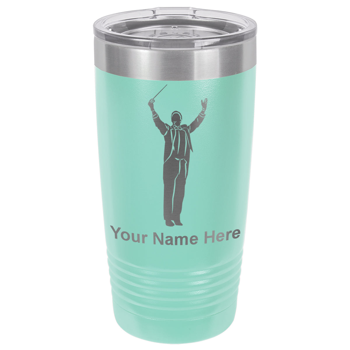 20oz Vacuum Insulated Tumbler Mug, Band Director, Personalized Engraving Included