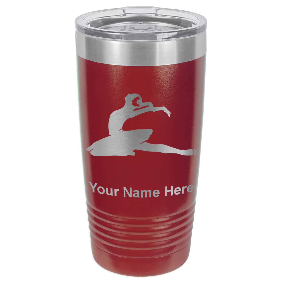 20oz Vacuum Insulated Tumbler Mug, Dancer, Personalized Engraving Included