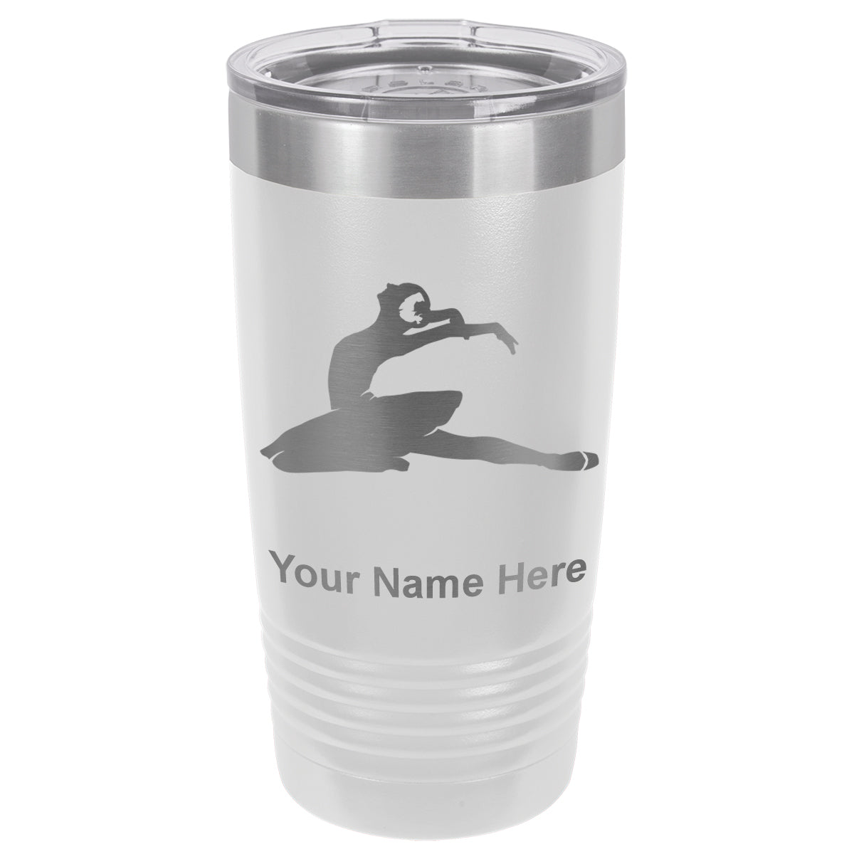 20oz Vacuum Insulated Tumbler Mug, Dancer, Personalized Engraving Included