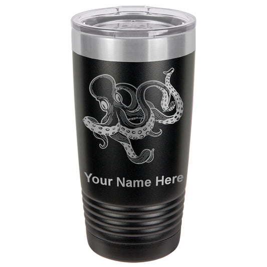20oz Vacuum Insulated Tumbler Mug, Kraken, Personalized Engraving Included