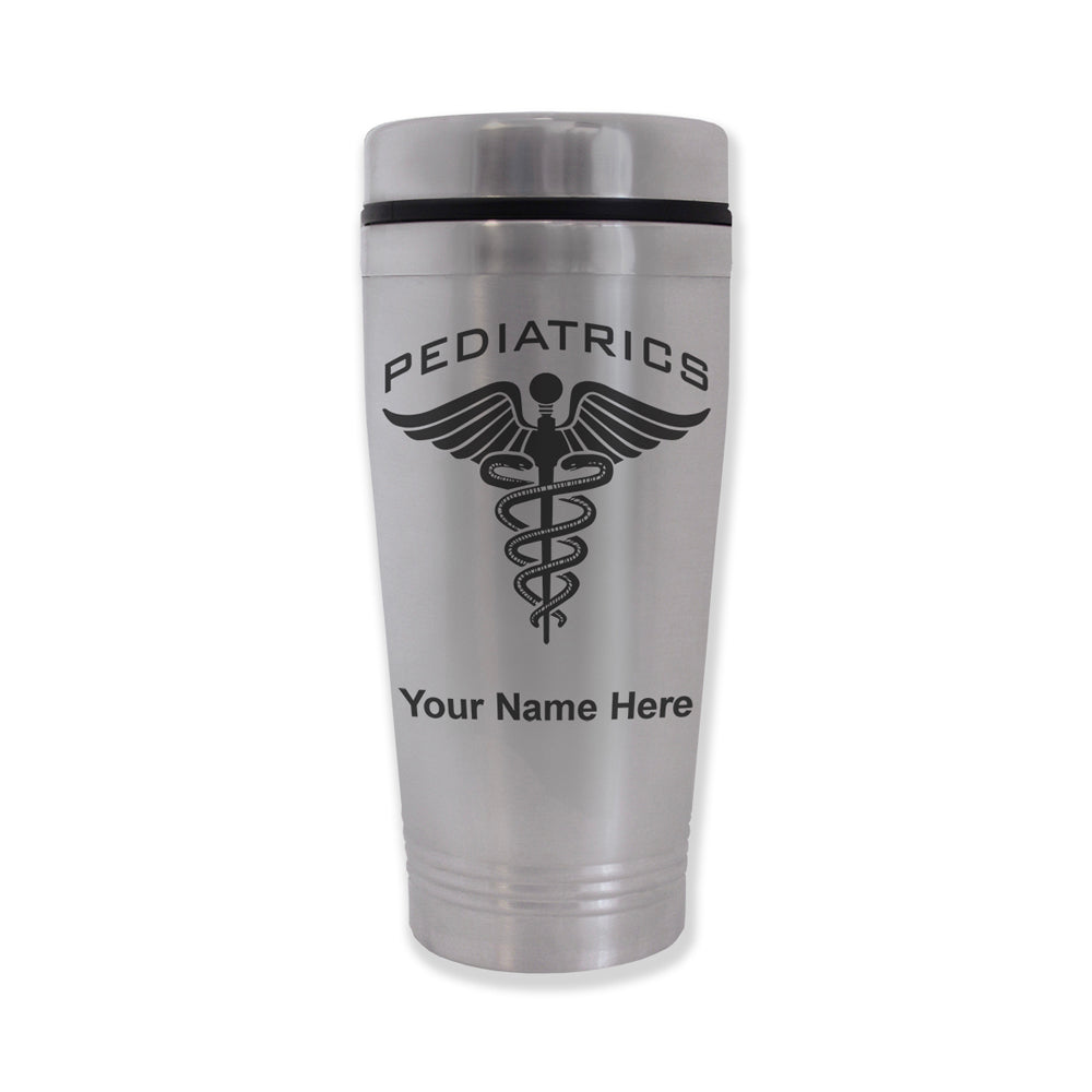 Commuter Travel Mug, Pediatrics, Personalized Engraving Included