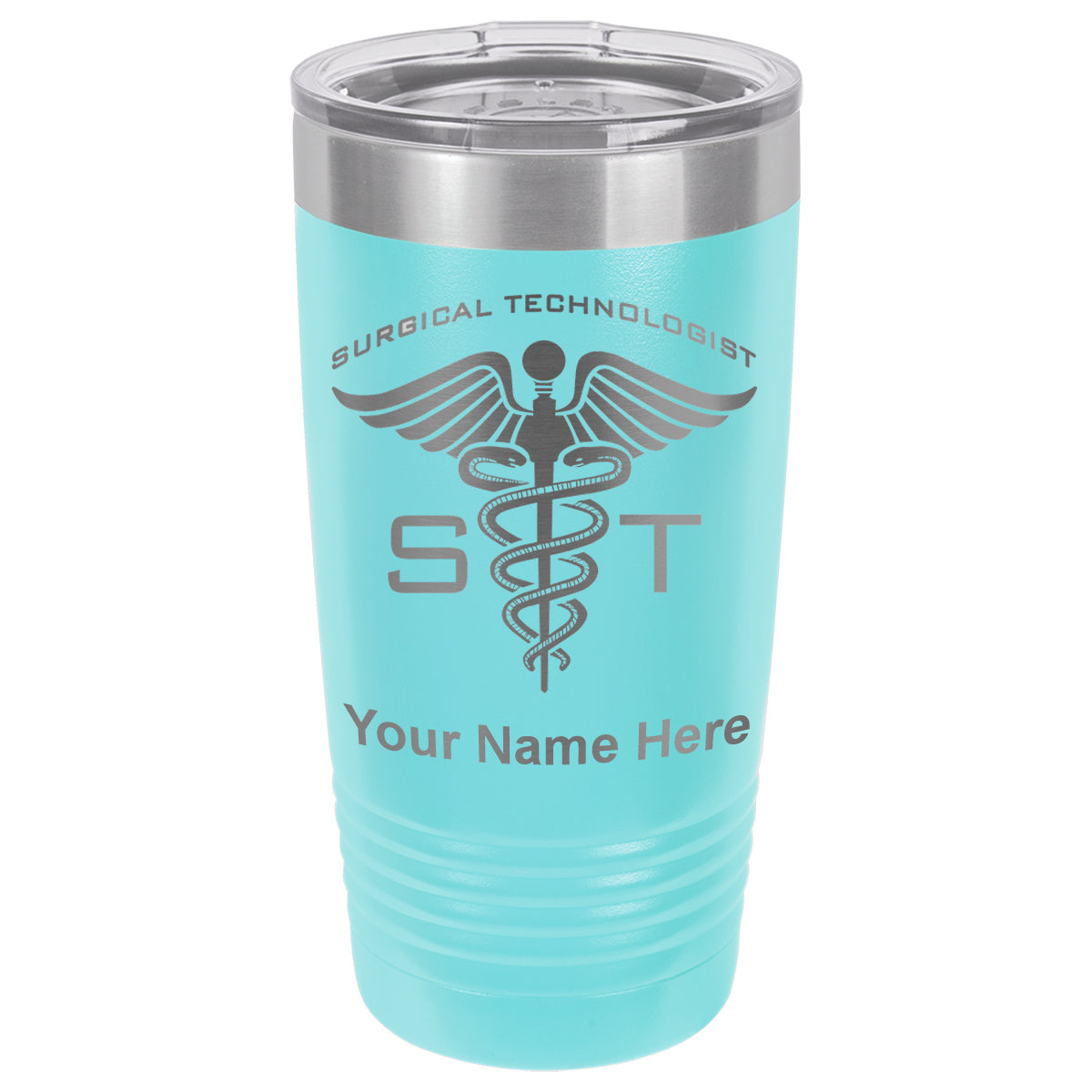 20oz Vacuum Insulated Tumbler Mug, ST Surgical Technologist, Personalized Engraving Included