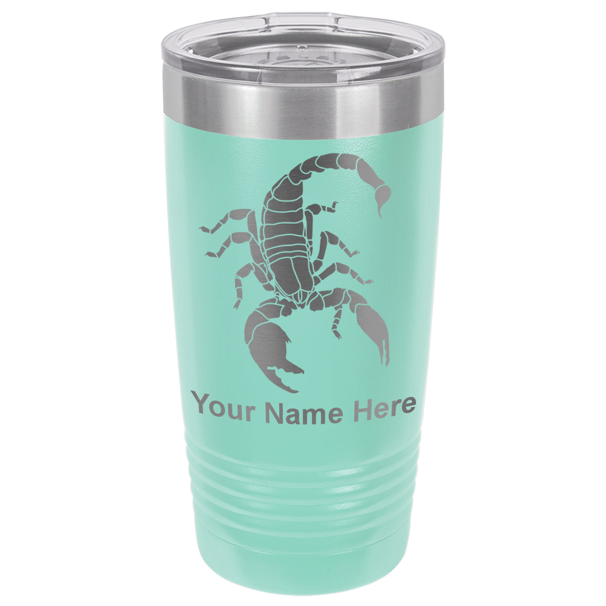 20oz Vacuum Insulated Tumbler Mug, Scorpion, Personalized Engraving Included