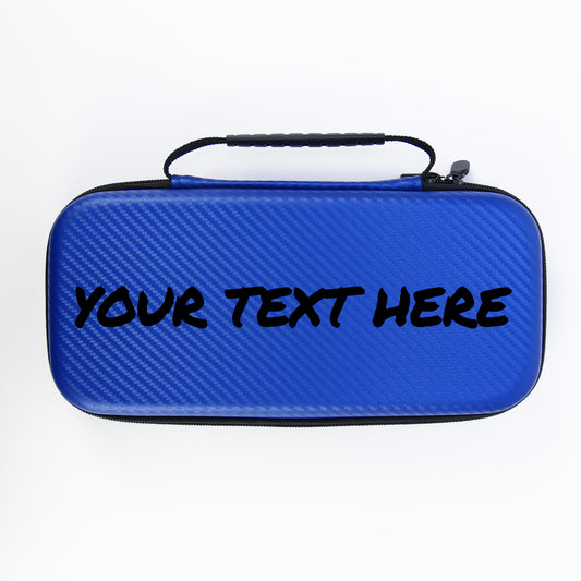 LaserGram Personalized Carrying Case for Nintendo Switch 2, Custom Name Engraved Hard Shell Protective Travel Case