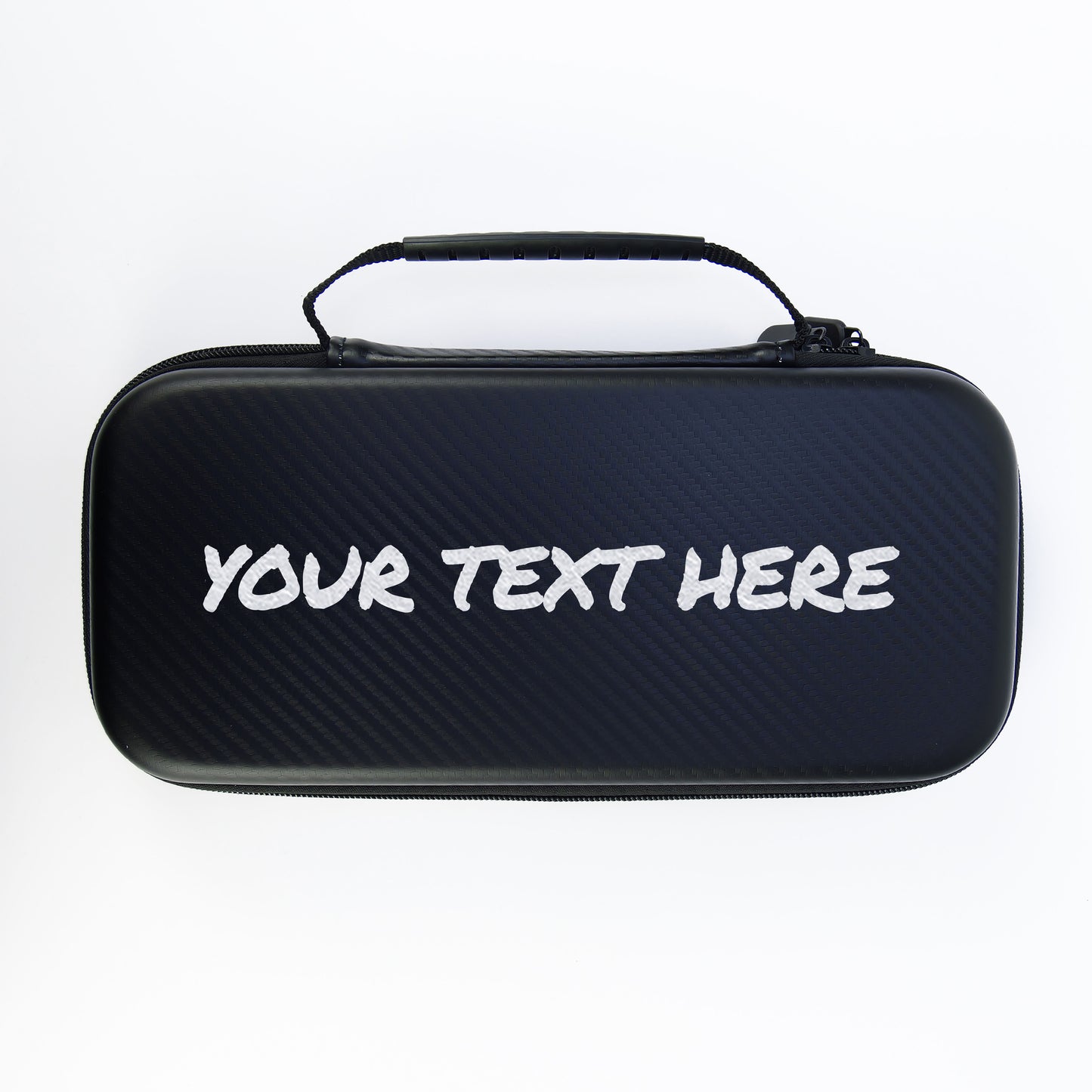 LaserGram Personalized Carrying Case for Nintendo Switch 2, Custom Name Engraved Hard Shell Protective Travel Case