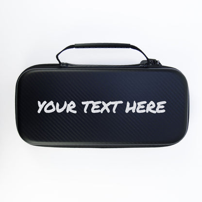 LaserGram Personalized Carrying Case for Nintendo Switch 2, Custom Name Engraved Hard Shell Protective Travel Case