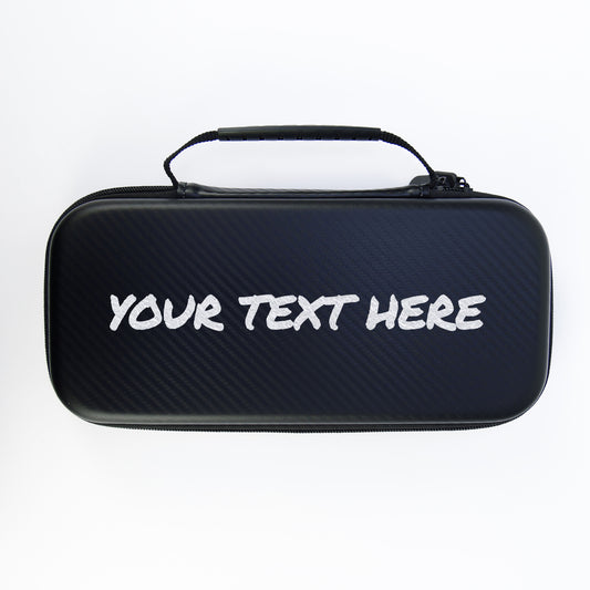 LaserGram Personalized Carrying Case for Nintendo Switch 2, Custom Name Engraved Hard Shell Protective Travel Case