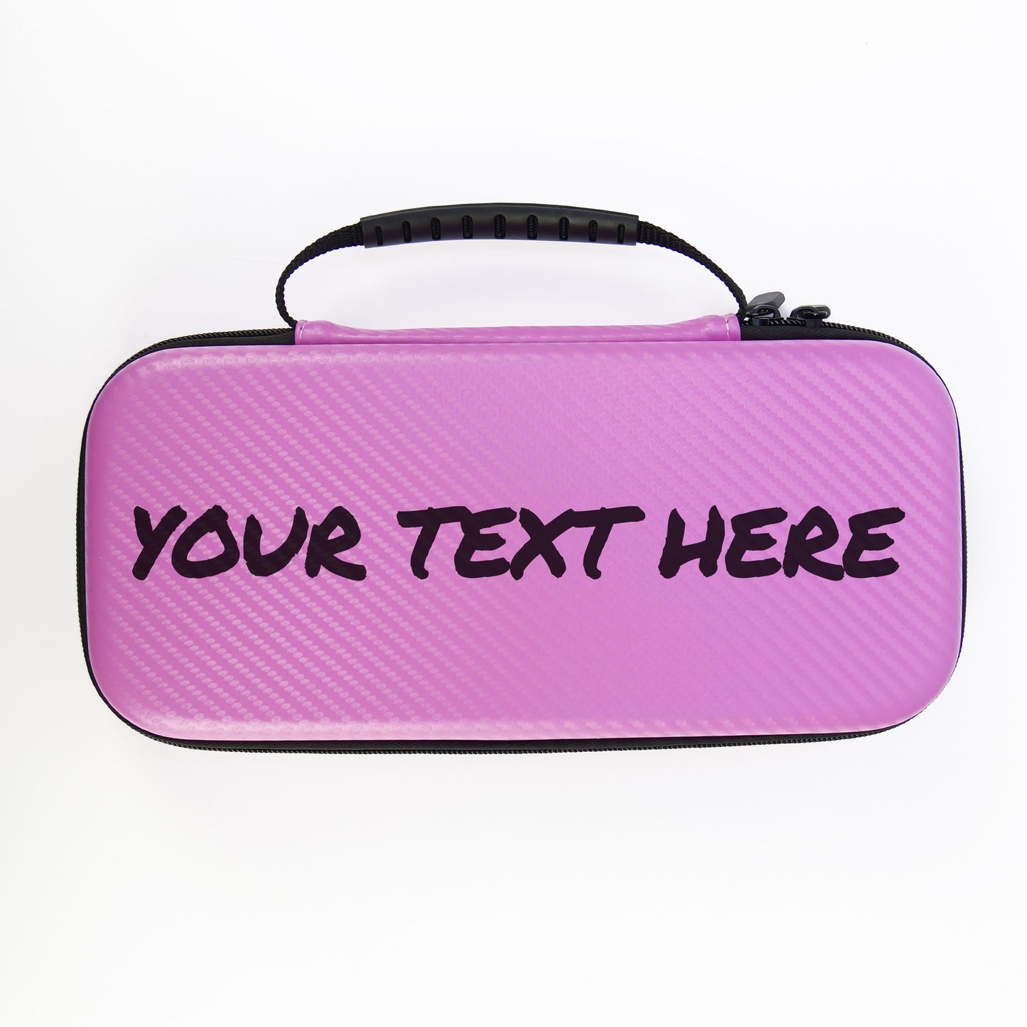 LaserGram Personalized Carrying Case for Nintendo Switch 2, Custom Name Engraved Hard Shell Protective Travel Case