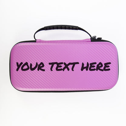 LaserGram Personalized Carrying Case for Nintendo Switch 2, Custom Name Engraved Hard Shell Protective Travel Case