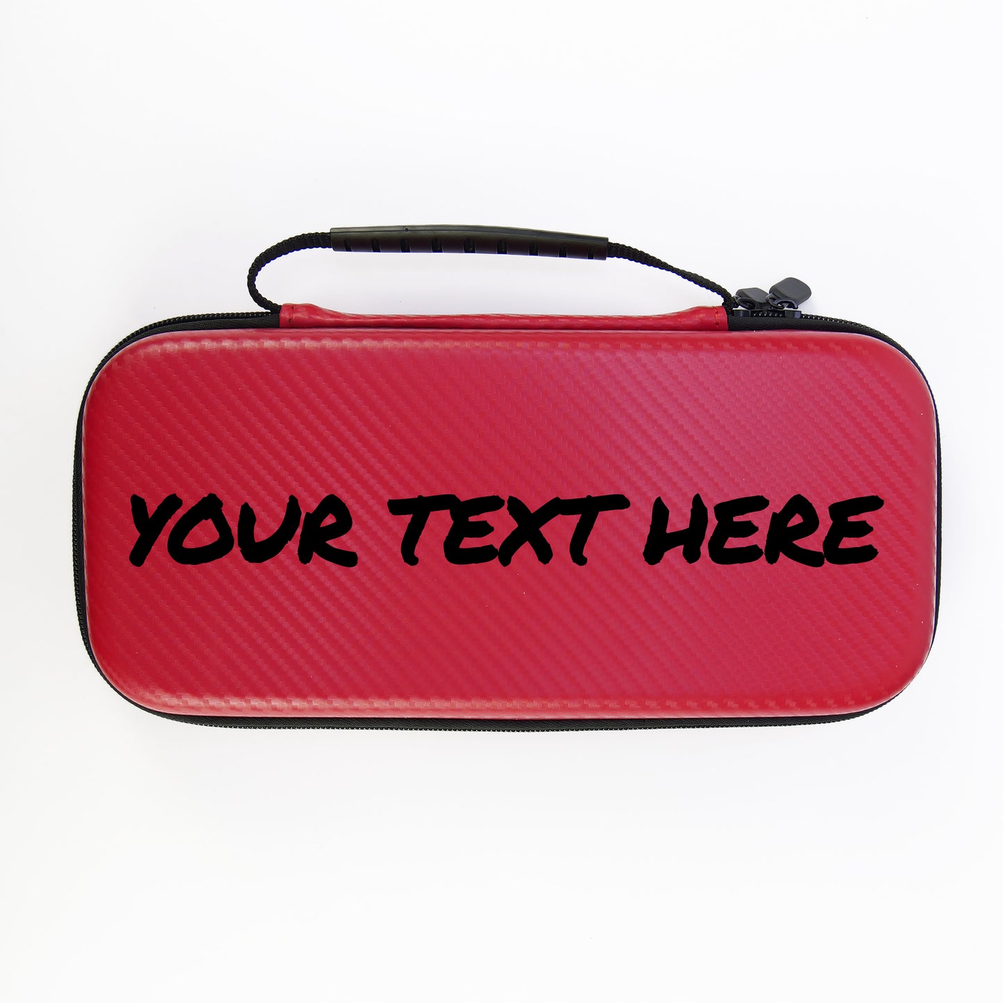 LaserGram Personalized Carrying Case for Nintendo Switch 2, Custom Name Engraved Hard Shell Protective Travel Case