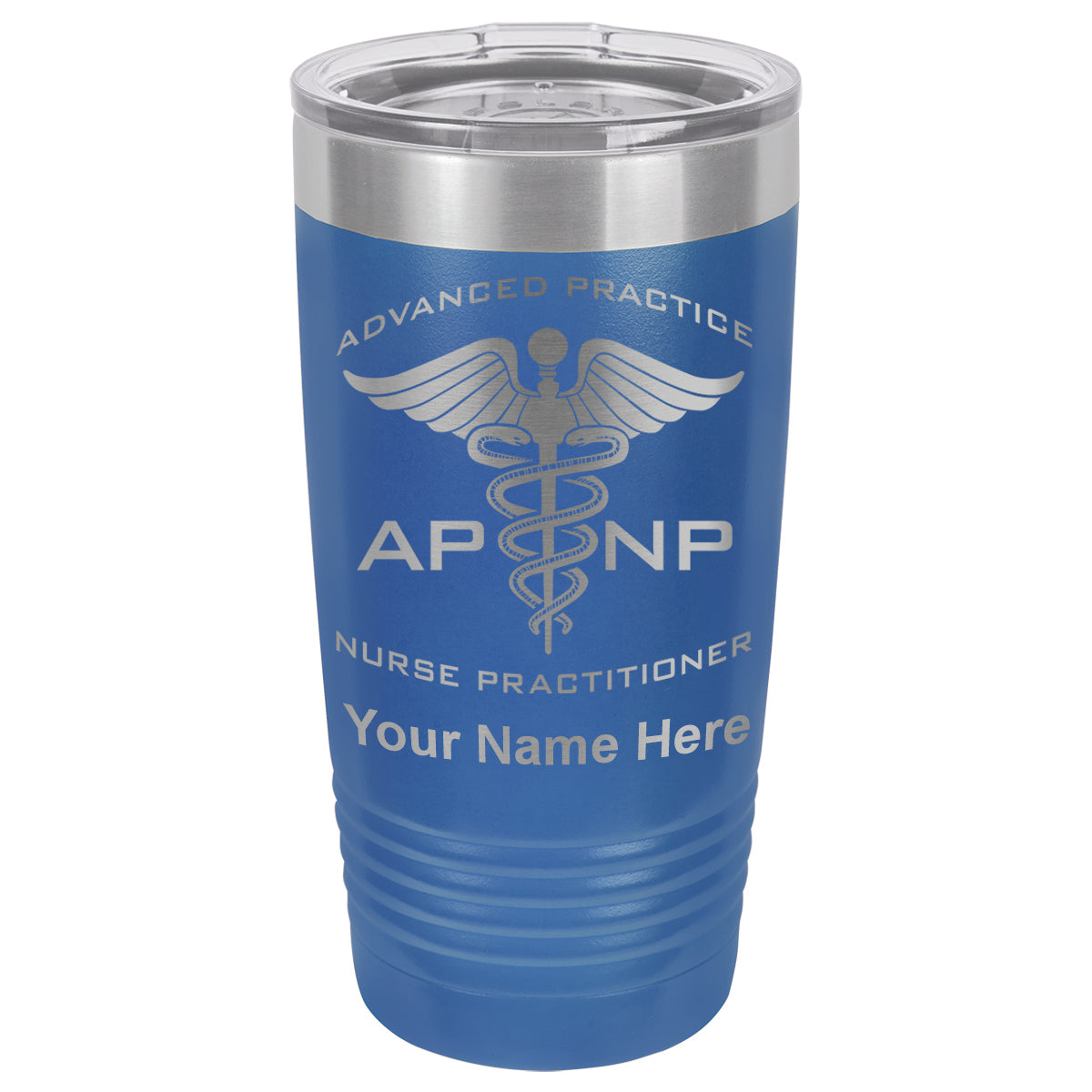 20oz Vacuum Insulated Tumbler Mug, APNP Advanced Practice Nurse Practitioner, Personalized Engraving Included