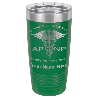20oz Vacuum Insulated Tumbler Mug, APNP Advanced Practice Nurse Practitioner, Personalized Engraving Included