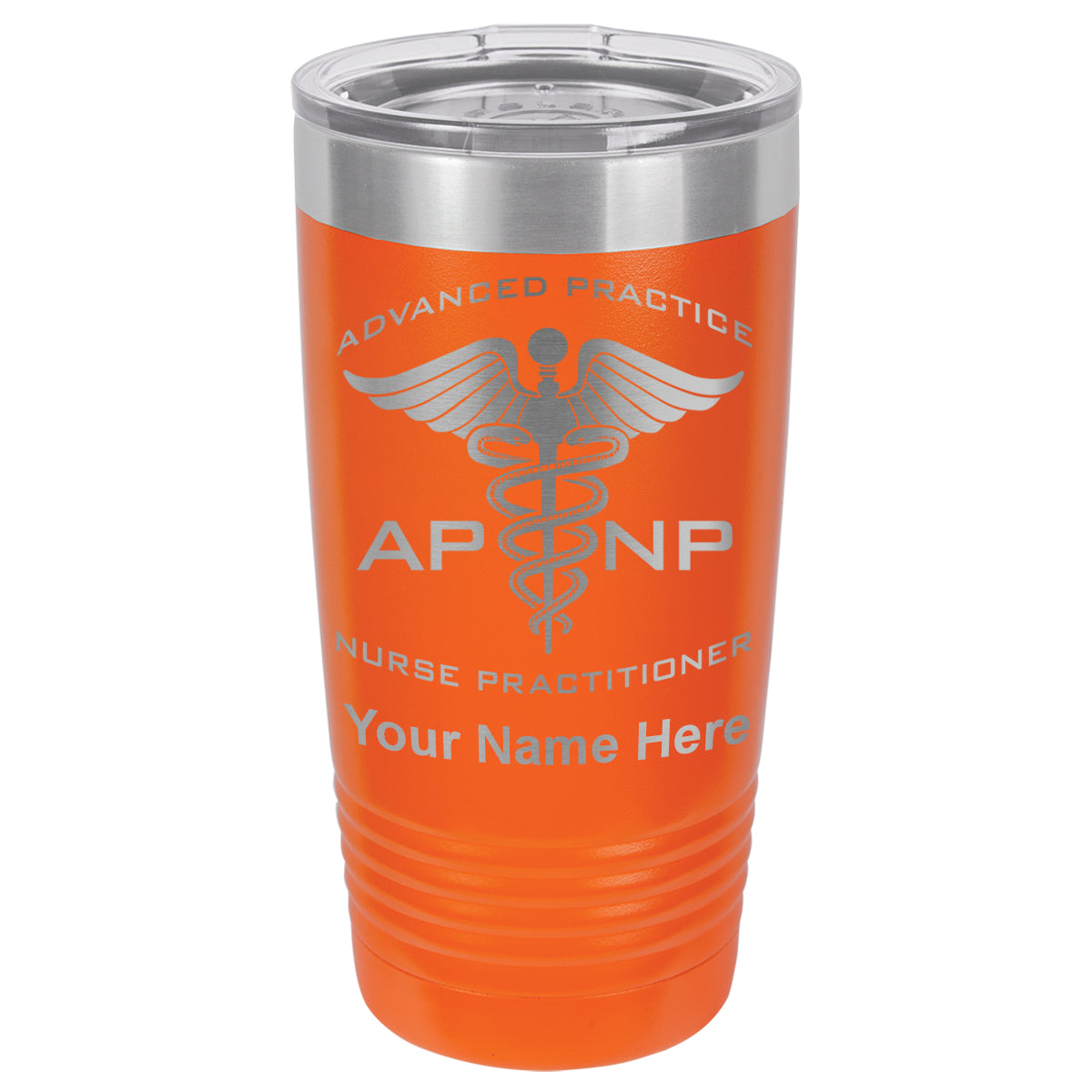 20oz Vacuum Insulated Tumbler Mug, APNP Advanced Practice Nurse Practitioner, Personalized Engraving Included