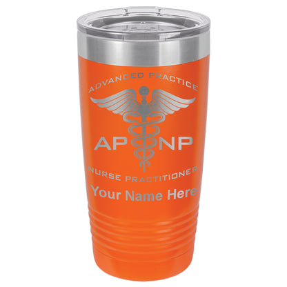 20oz Vacuum Insulated Tumbler Mug, APNP Advanced Practice Nurse Practitioner, Personalized Engraving Included