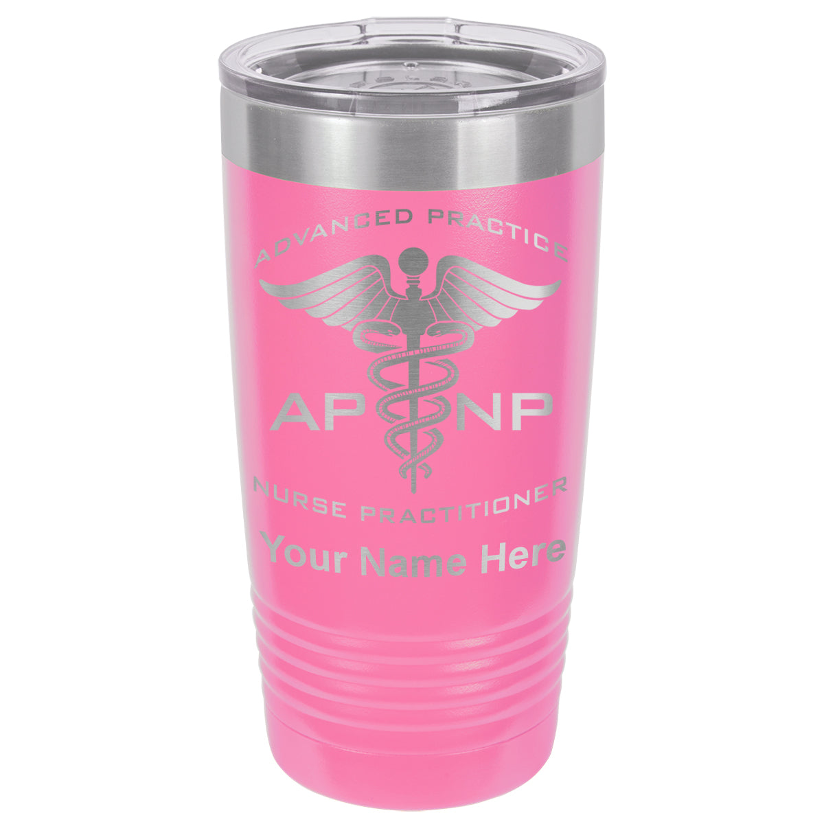 20oz Vacuum Insulated Tumbler Mug, APNP Advanced Practice Nurse Practitioner, Personalized Engraving Included