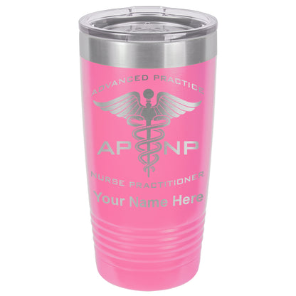 20oz Vacuum Insulated Tumbler Mug, APNP Advanced Practice Nurse Practitioner, Personalized Engraving Included