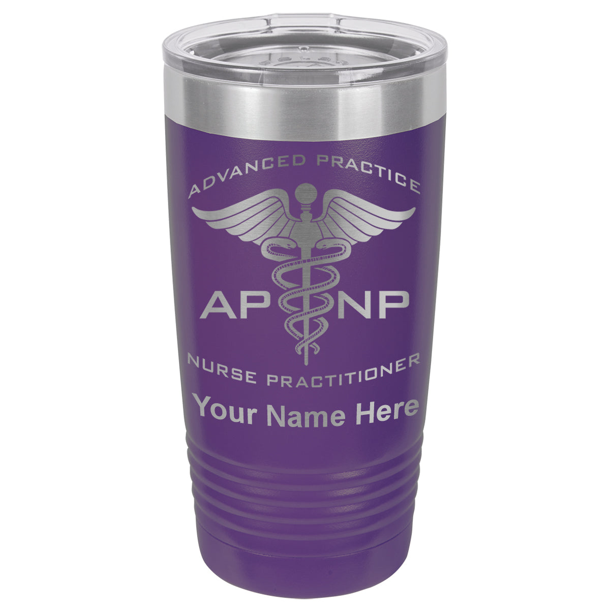 20oz Vacuum Insulated Tumbler Mug, APNP Advanced Practice Nurse Practitioner, Personalized Engraving Included