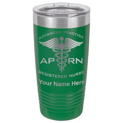 20oz Vacuum Insulated Tumbler Mug, APRN Advanced Practice Registered Nurse, Personalized Engraving Included