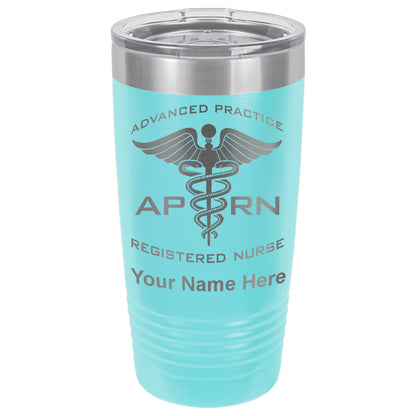 20oz Vacuum Insulated Tumbler Mug, APRN Advanced Practice Registered Nurse, Personalized Engraving Included