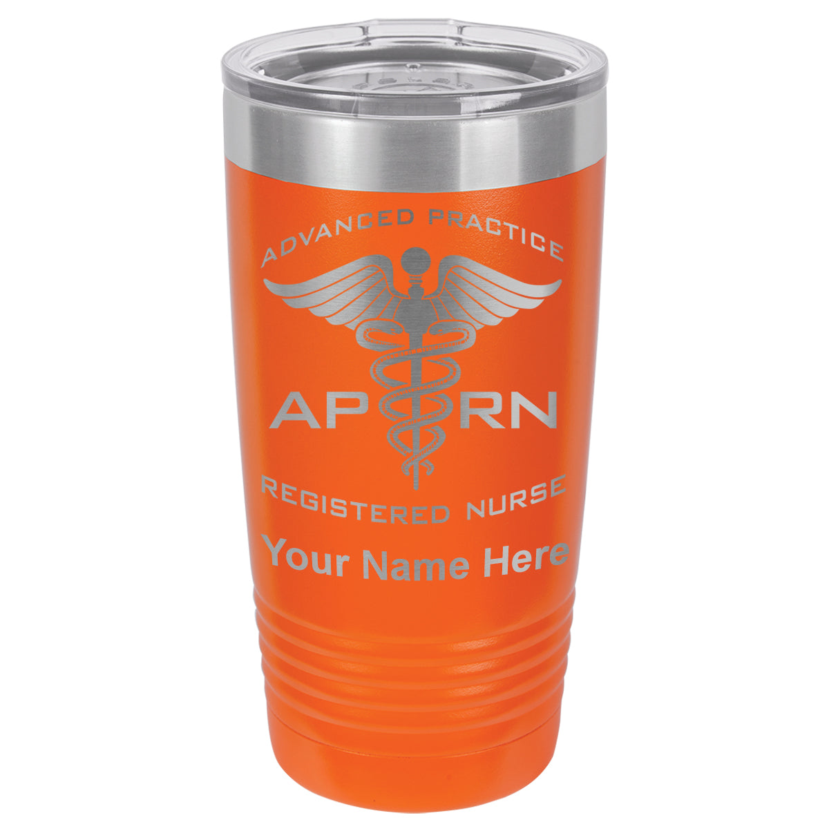 20oz Vacuum Insulated Tumbler Mug, APRN Advanced Practice Registered Nurse, Personalized Engraving Included