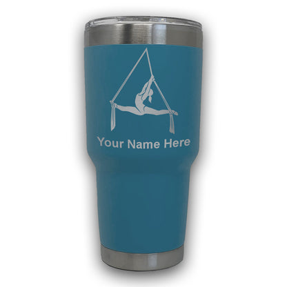LaserGram 30oz Tumbler Mug, Aerial Silks, Personalized Engraving Included