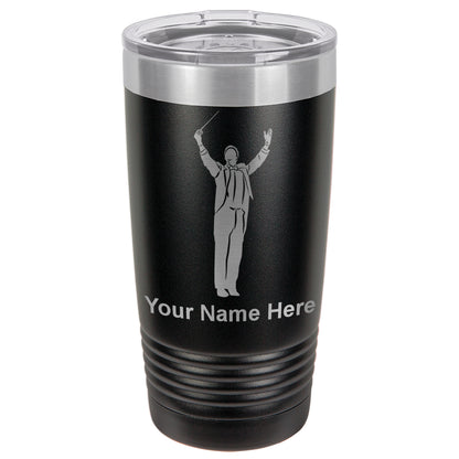 20oz Vacuum Insulated Tumbler Mug, Band Director, Personalized Engraving Included