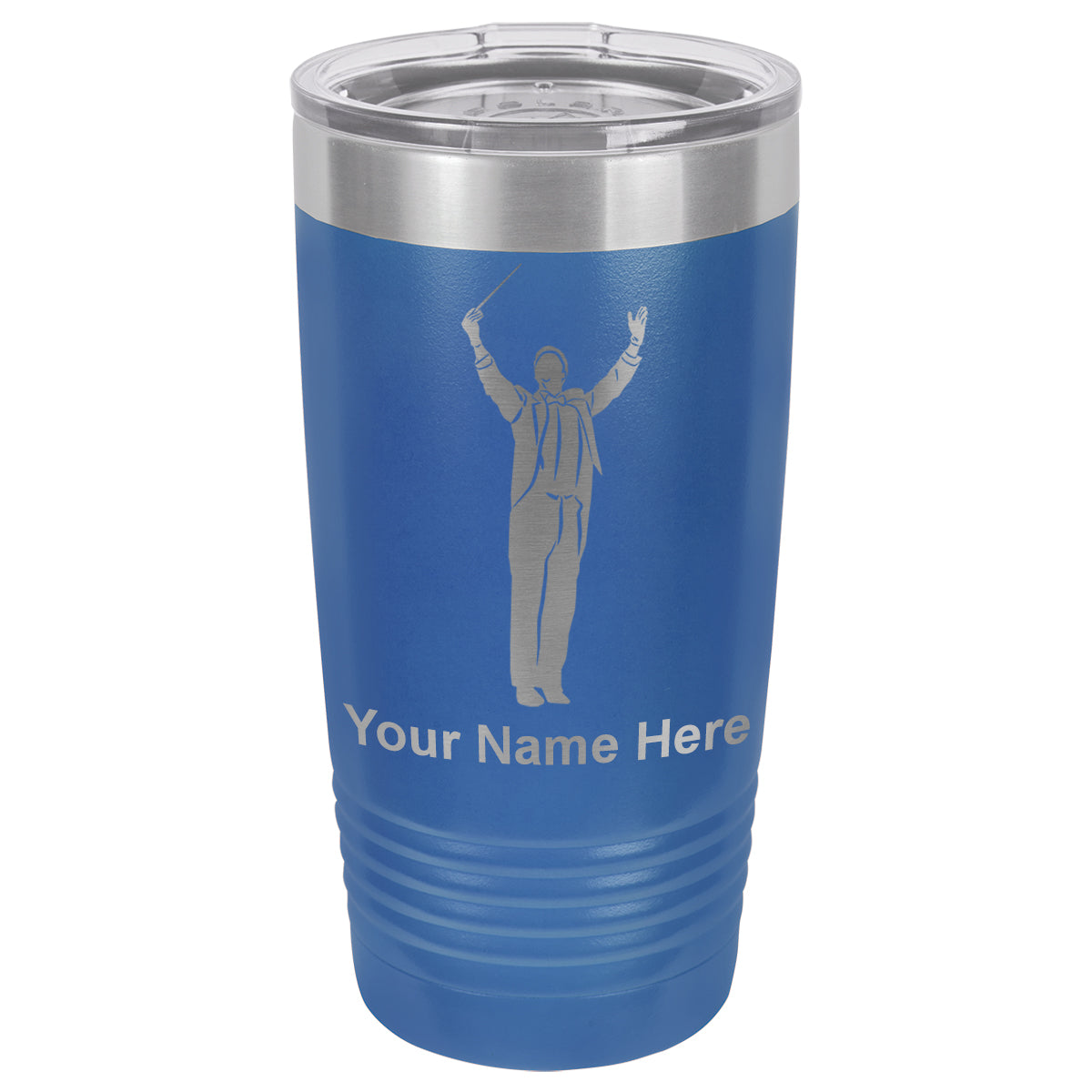 20oz Vacuum Insulated Tumbler Mug, Band Director, Personalized Engraving Included