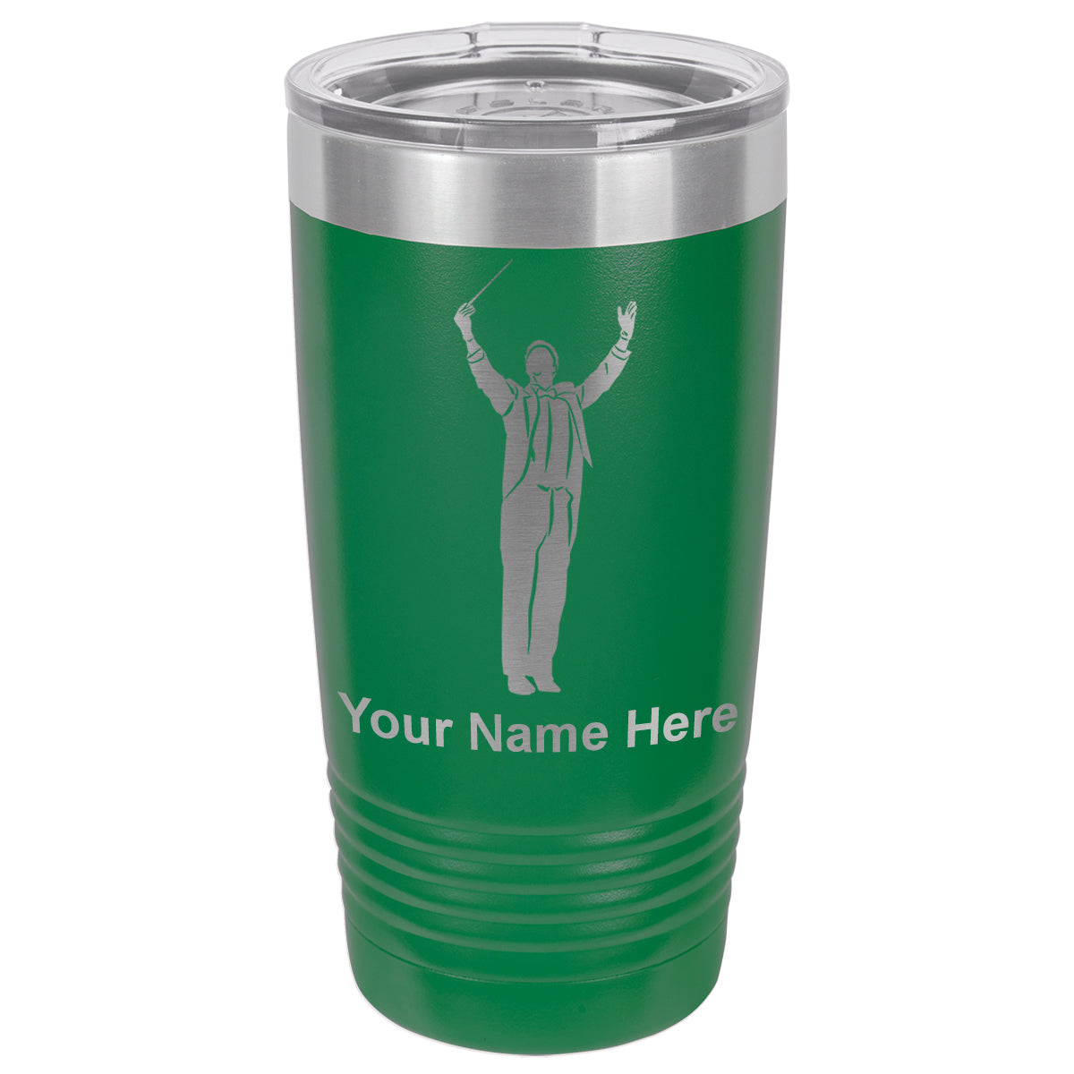 20oz Vacuum Insulated Tumbler Mug, Band Director, Personalized Engraving Included