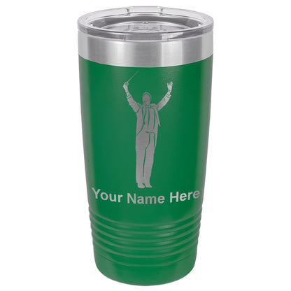 20oz Vacuum Insulated Tumbler Mug, Band Director, Personalized Engraving Included