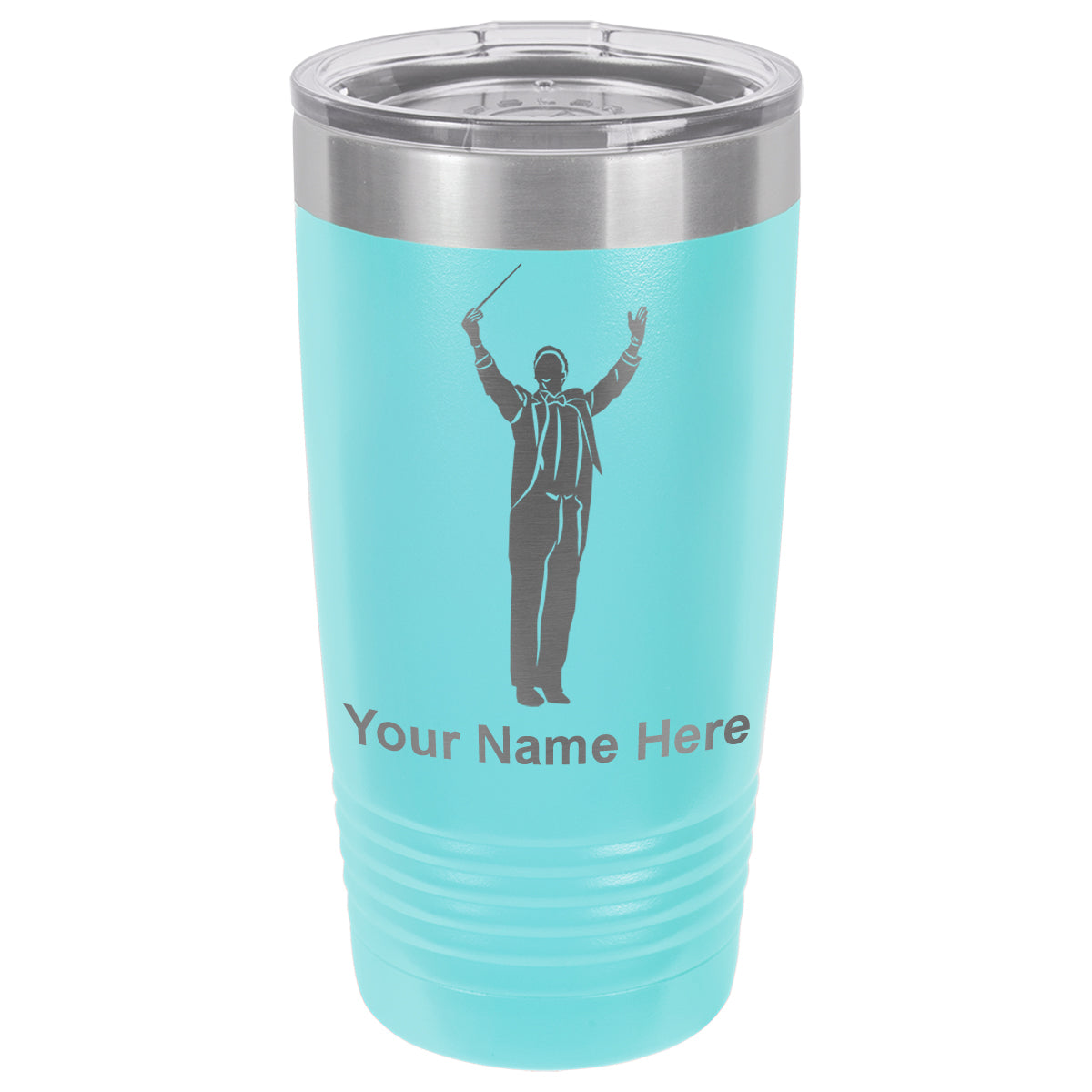 20oz Vacuum Insulated Tumbler Mug, Band Director, Personalized Engraving Included