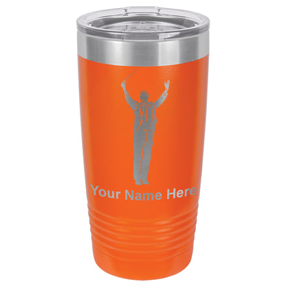 20oz Vacuum Insulated Tumbler Mug, Band Director, Personalized Engraving Included