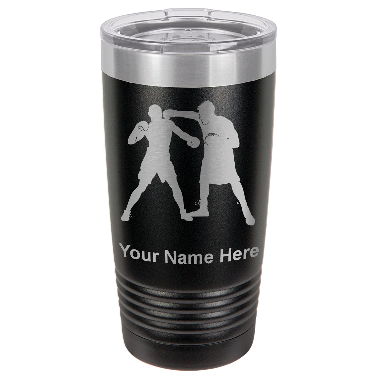 20oz Vacuum Insulated Tumbler Mug, Boxers Boxing, Personalized Engraving Included