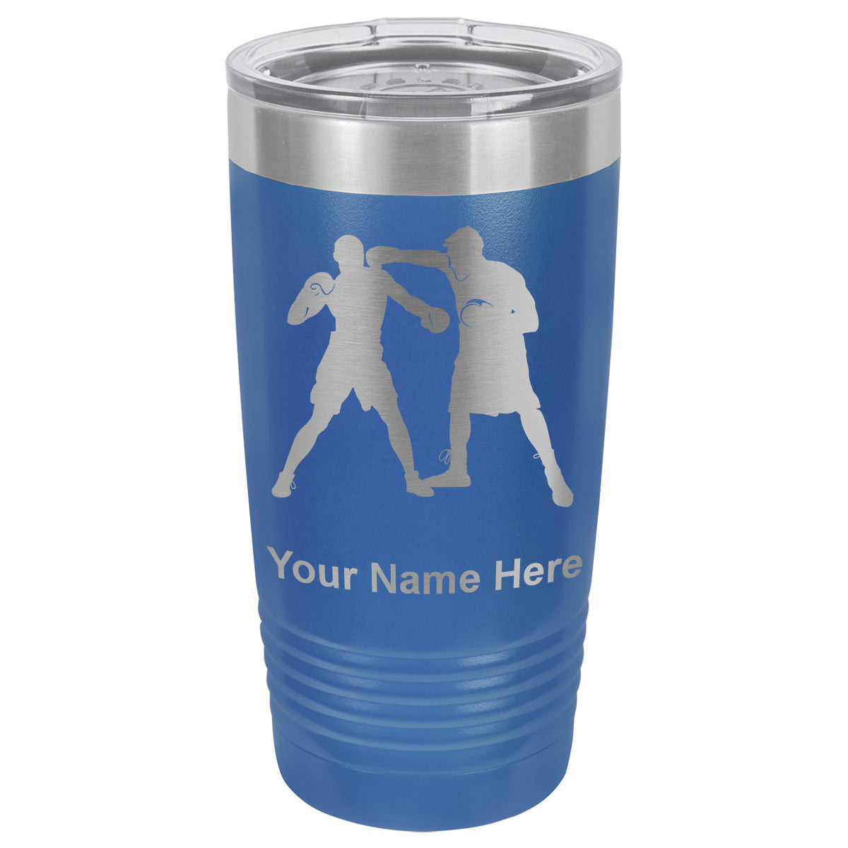 20oz Vacuum Insulated Tumbler Mug, Boxers Boxing, Personalized Engraving Included