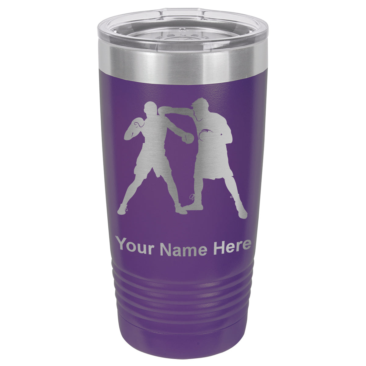 20oz Vacuum Insulated Tumbler Mug, Boxers Boxing, Personalized Engraving Included