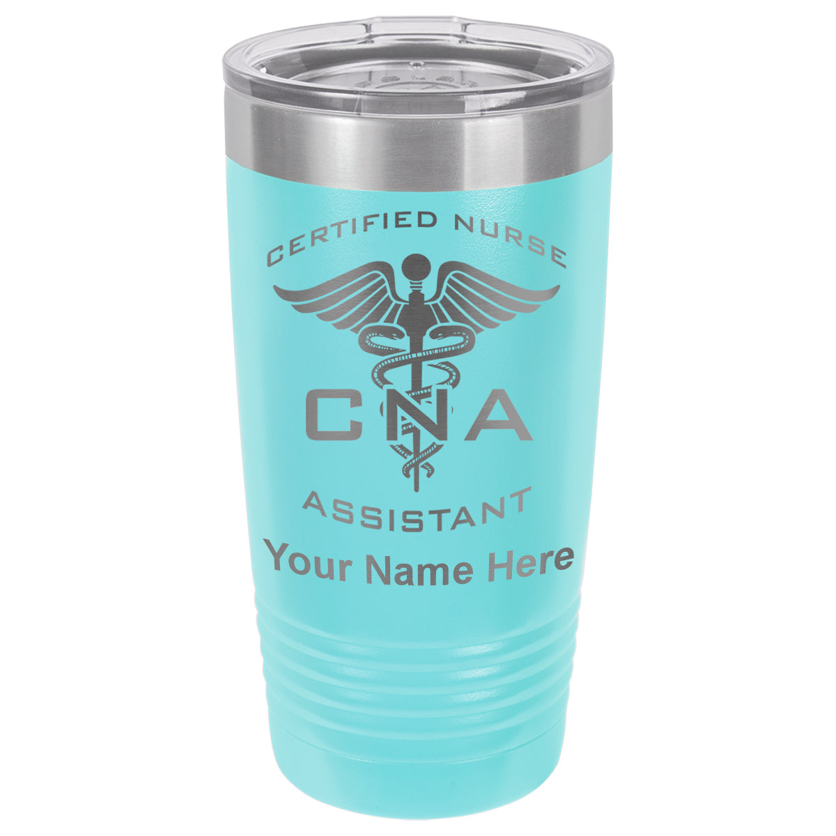 20oz Vacuum Insulated Tumbler Mug, CNA Certified Nurse Assistant, Personalized Engraving Included
