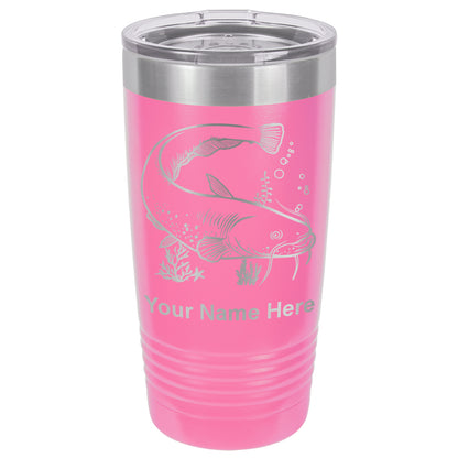 20oz Vacuum Insulated Tumbler Mug, Catfish, Personalized Engraving Included
