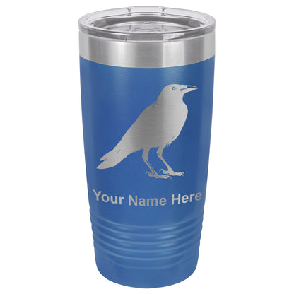 20oz Vacuum Insulated Tumbler Mug, Crow, Personalized Engraving Included