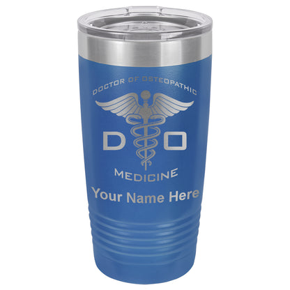 20oz Vacuum Insulated Tumbler Mug, DO Doctor of Osteopathic Medicine, Personalized Engraving Included
