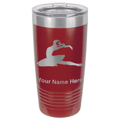 20oz Vacuum Insulated Tumbler Mug, Dancer, Personalized Engraving Included
