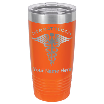 20oz Vacuum Insulated Tumbler Mug, Dermatology, Personalized Engraving Included