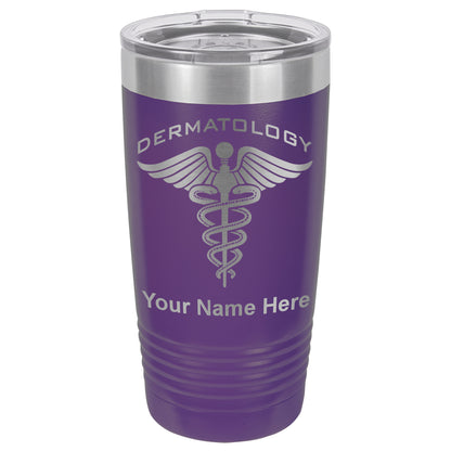 20oz Vacuum Insulated Tumbler Mug, Dermatology, Personalized Engraving Included