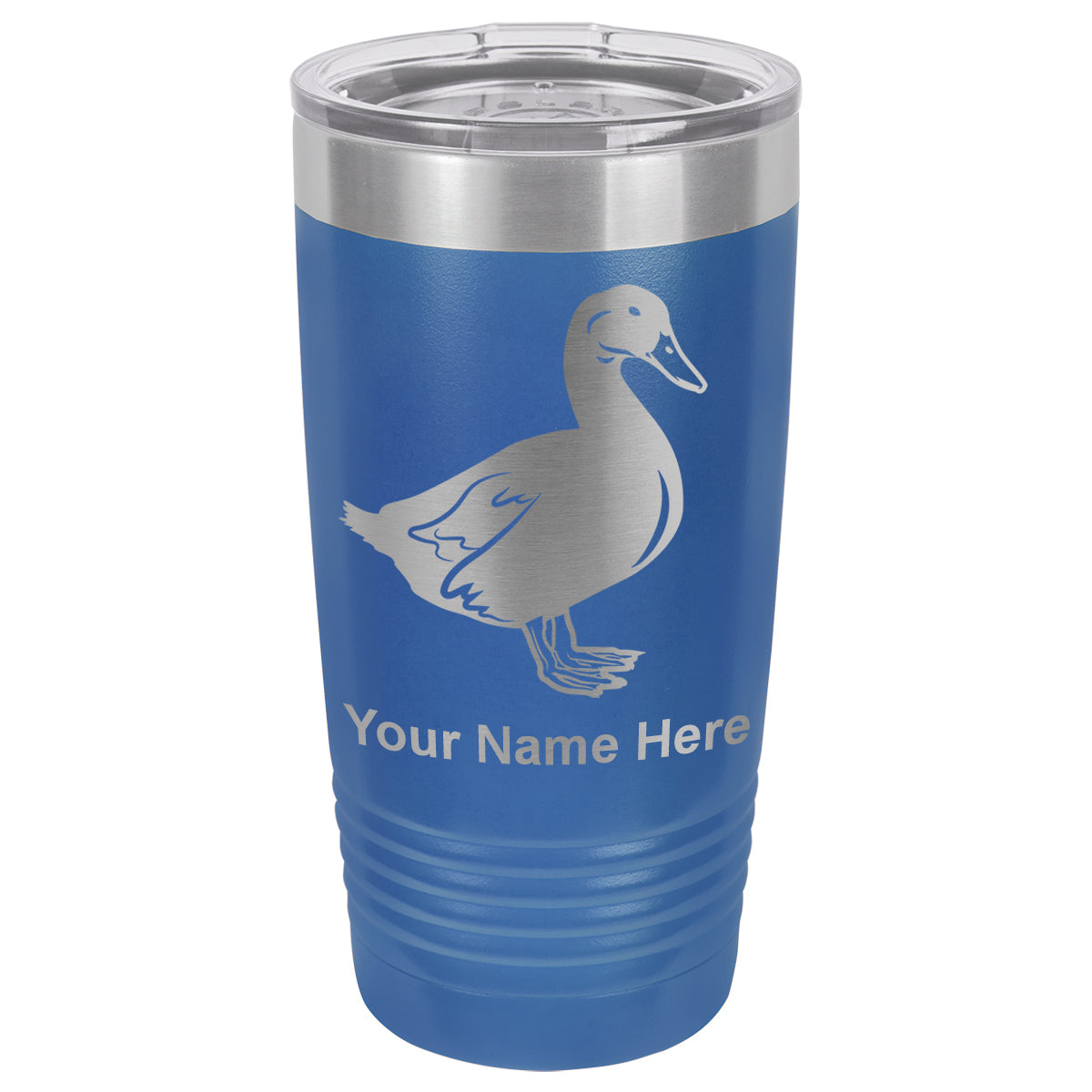 20oz Vacuum Insulated Tumbler Mug, Duck, Personalized Engraving Included