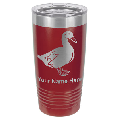 20oz Vacuum Insulated Tumbler Mug, Duck, Personalized Engraving Included