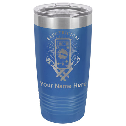 20oz Vacuum Insulated Tumbler Mug, Electrician, Personalized Engraving Included