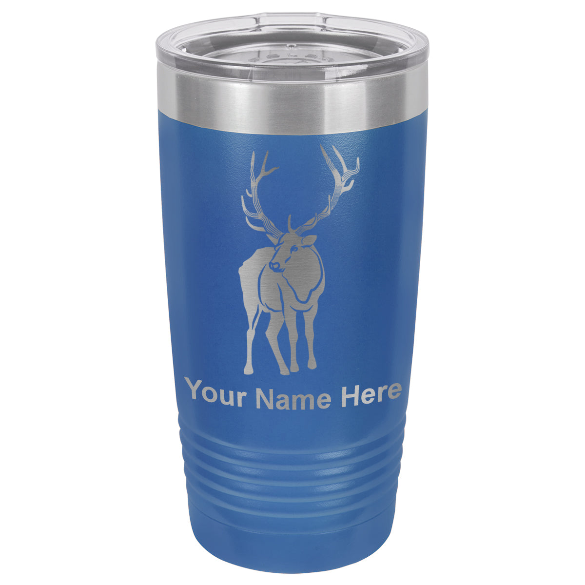20oz Vacuum Insulated Tumbler Mug, Elk, Personalized Engraving Included