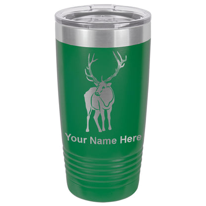 20oz Vacuum Insulated Tumbler Mug, Elk, Personalized Engraving Included