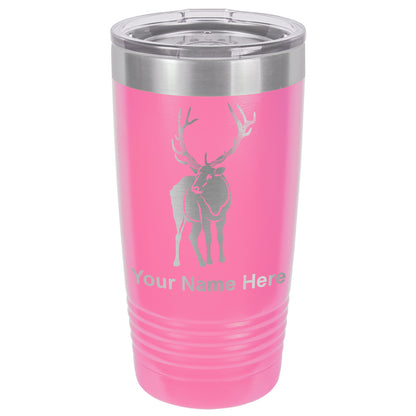 20oz Vacuum Insulated Tumbler Mug, Elk, Personalized Engraving Included