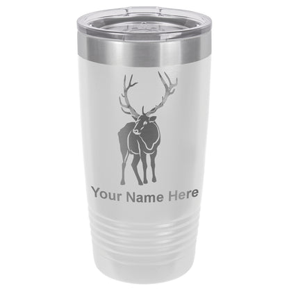 20oz Vacuum Insulated Tumbler Mug, Elk, Personalized Engraving Included